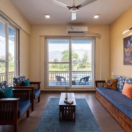 Stayvista'S Hillside Meadows - Mountainside Retreat With Farm View, Pool & Deck, Lawn & Gazebo Chinchavli Luaran gambar