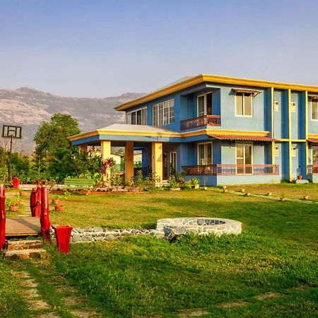 Stayvista'S Hillside Meadows - Mountainside Retreat With Farm View, Pool & Deck, Lawn & Gazebo Chinchavli Luaran gambar