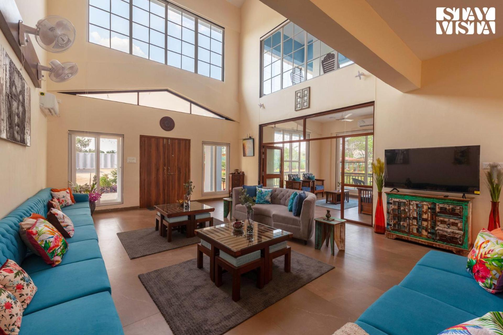 Stayvista'S Hillside Meadows - Mountainside Retreat With Farm View, Pool & Deck, Lawn & Gazebo Chinchavli Luaran gambar